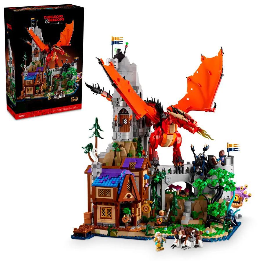 Lego lord of the rings dragon sale