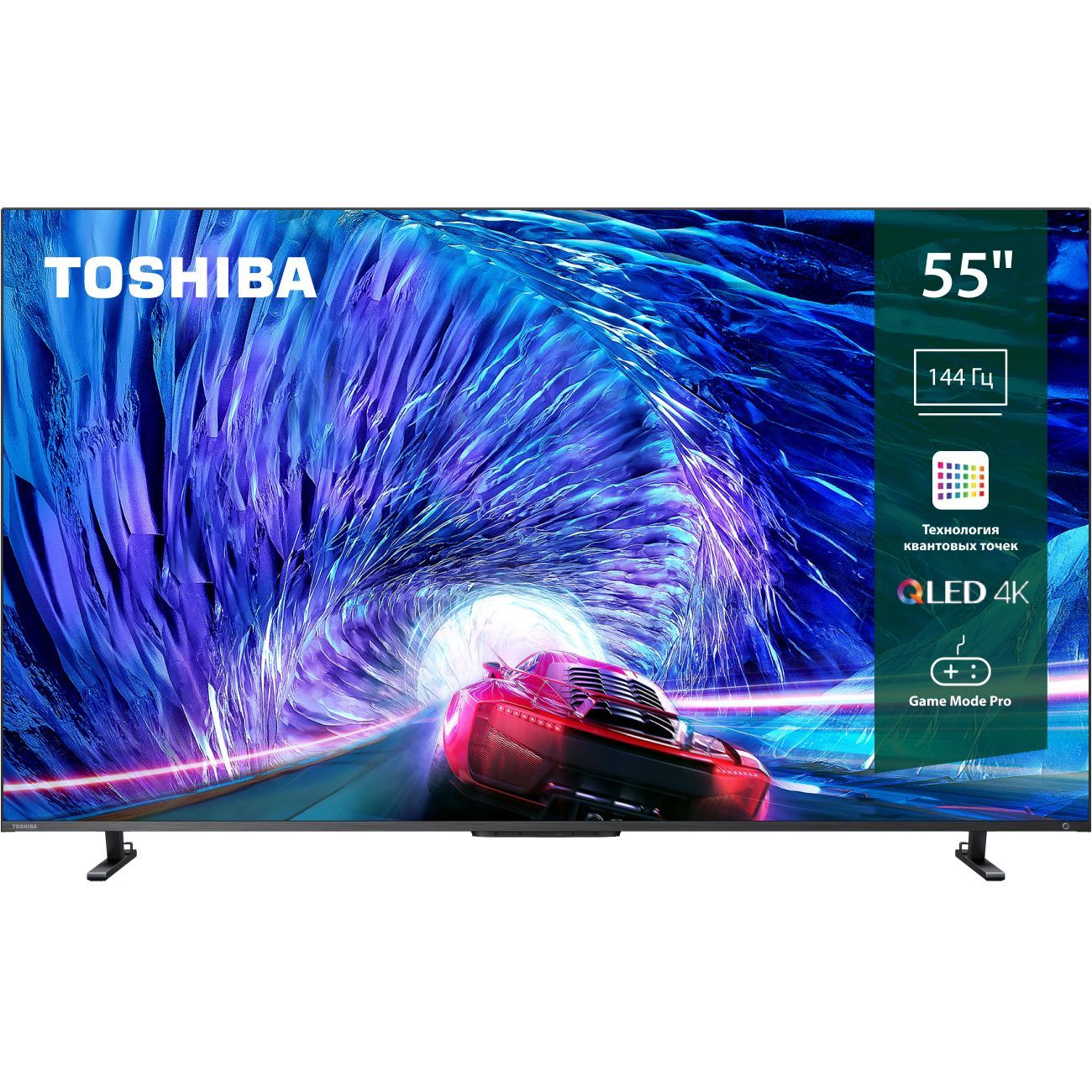 ToshibaТелевизор55",черный