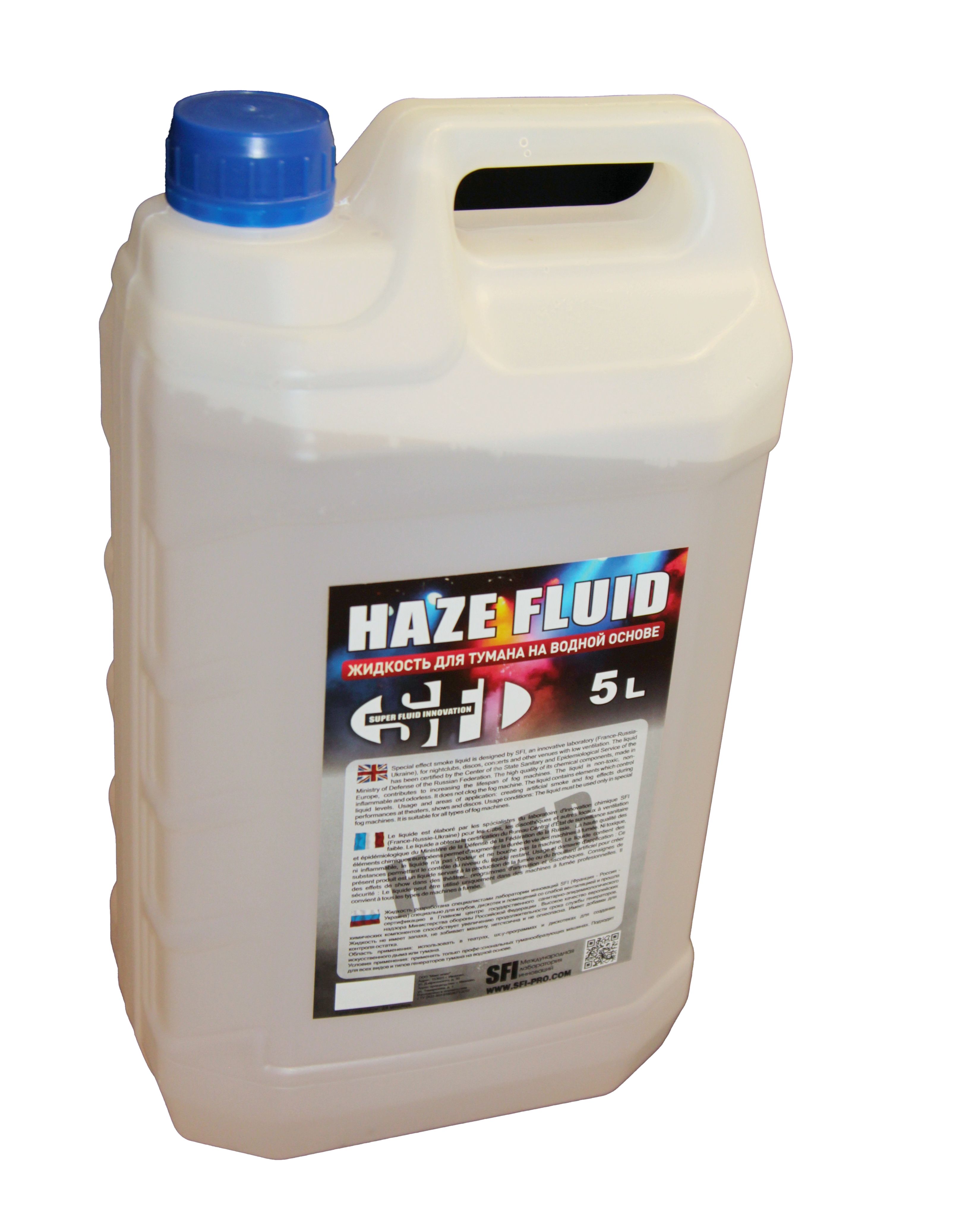 Жидкость для генератора тумана SFI HAZE FLUID HAZER