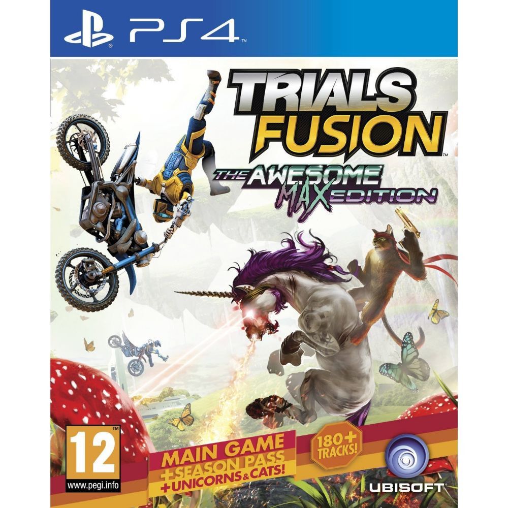 Игра Trials Fusion для PS4 (PlayStation 4, Английская версия)