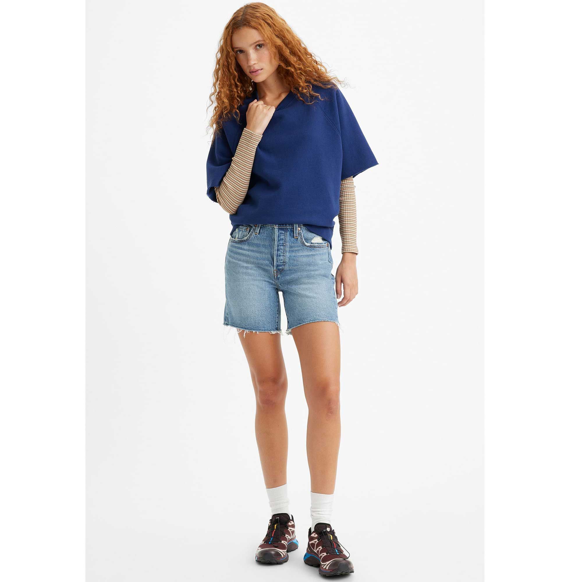 Cos 501. Шорты Levis 501 женские. Джинсовые шорты Levis женские