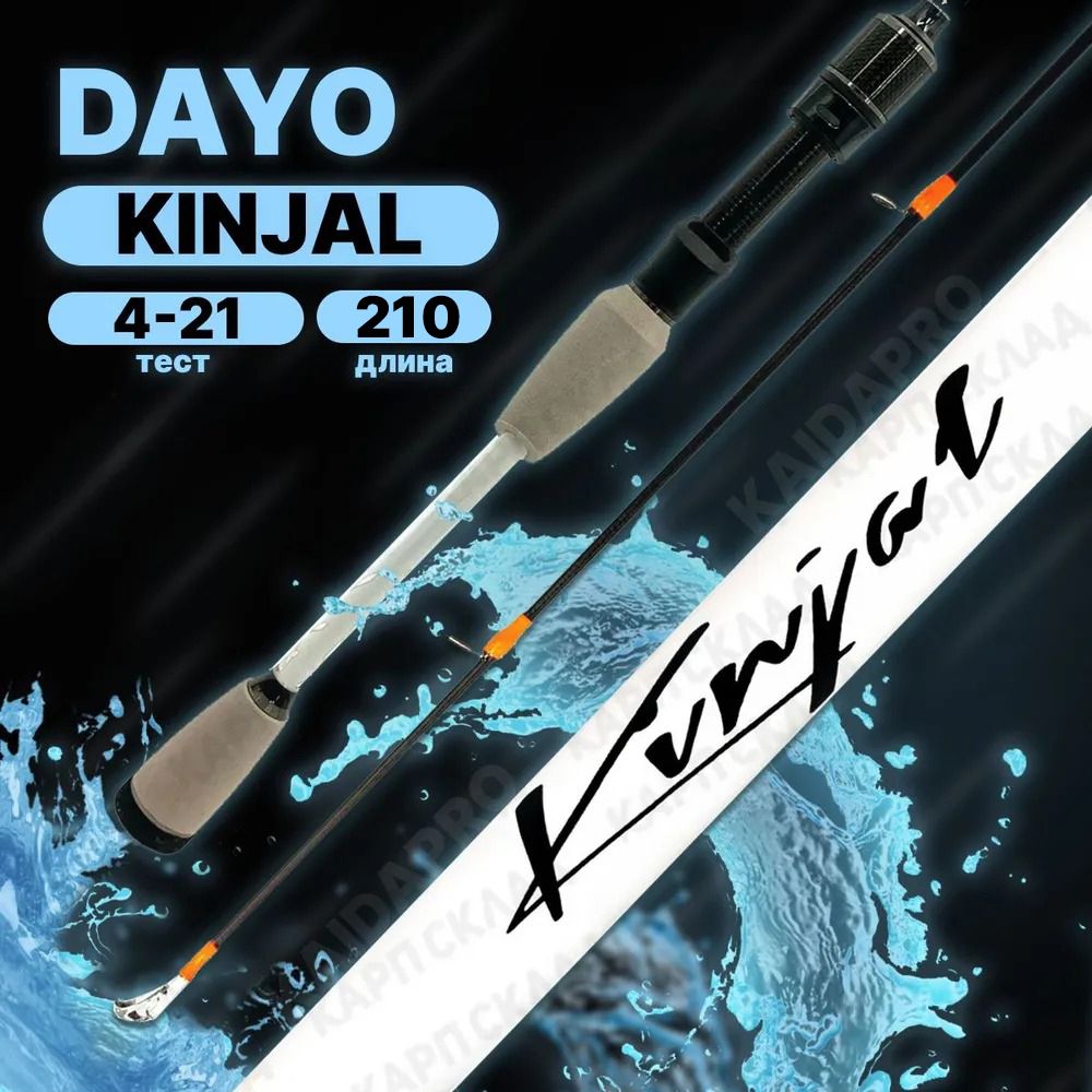 Спиннинг DAYO KINJAL штекерный 4-21гр 2.1м