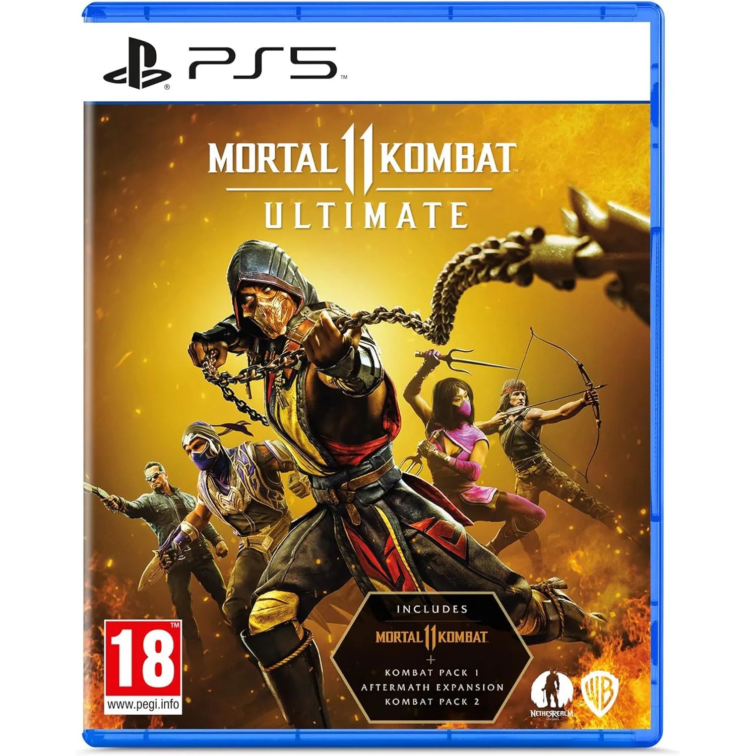 Игра Mortal Kombat 11 Ultimate PS5 (PlayStation 5, Русские субтитры)