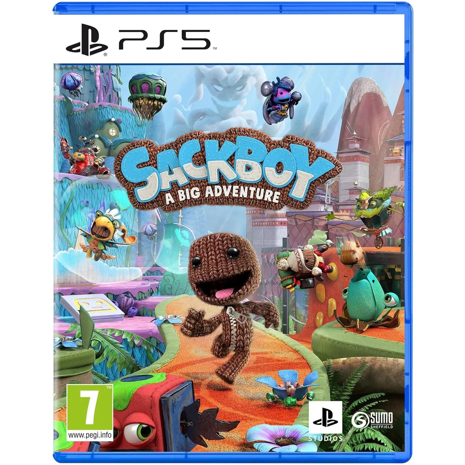 Игра Sackboy: A Big Adventure (Сэкбой: Большое приключение) PS5 (PlayStation 5, Русская версия)