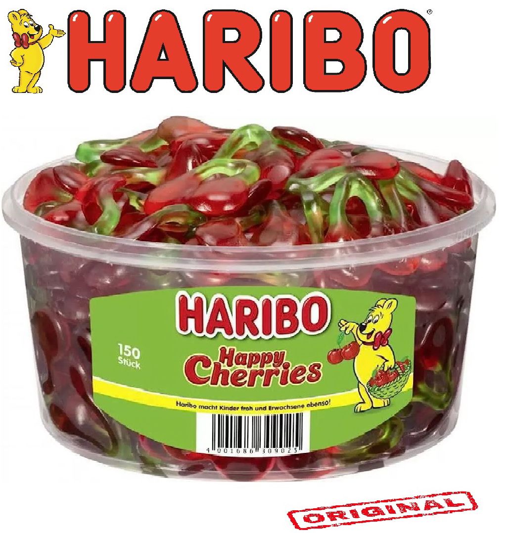 HARIBO мармелад жевательный "Веселые вишенки" 1200 гр.