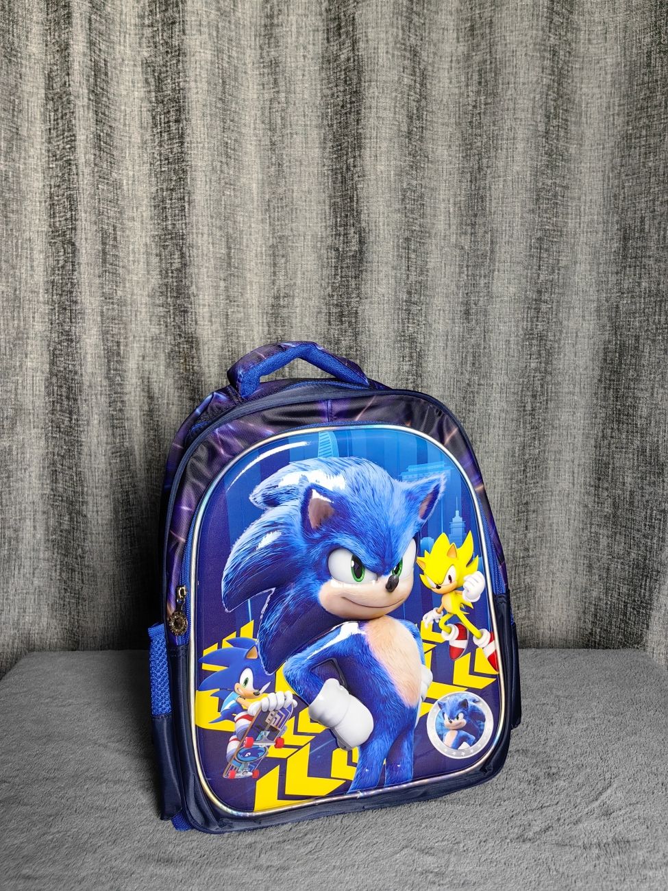 Рюкзак школьный 3D рисунок Соник SONIC