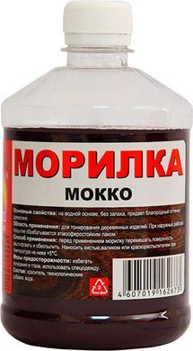 Морилка глубокого проникновения ВЕРШИНА глянцевая 0,5 л мокко