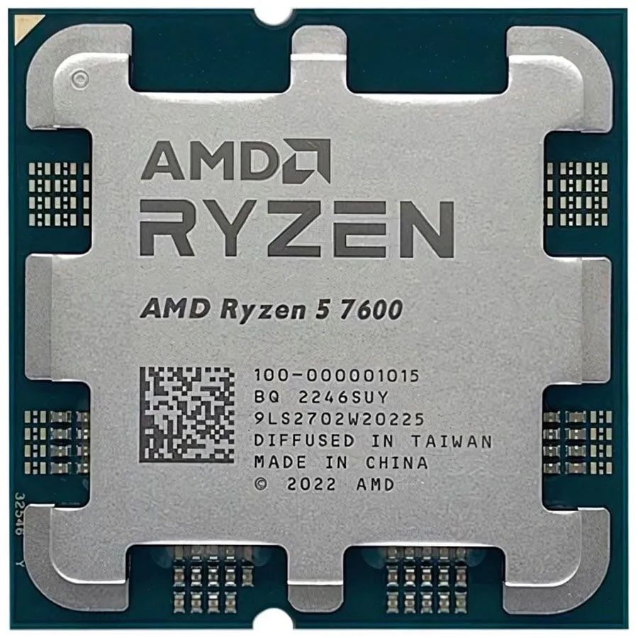 ПроцессорAMDRyzen57600AM5,6x3800МГц,OEM