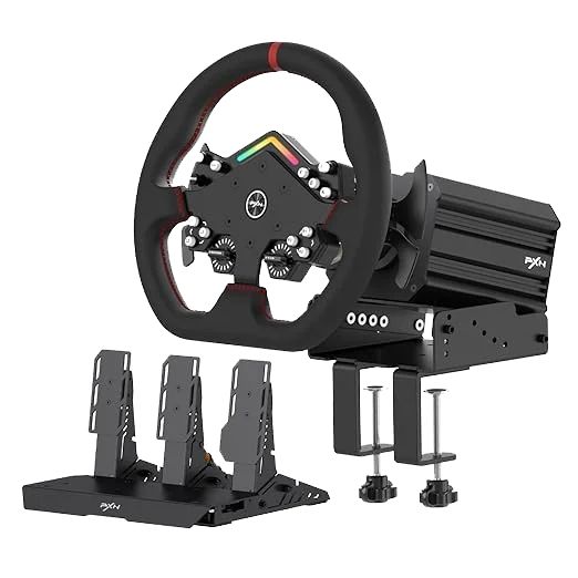 Игровой руль с прямым приводом и педалями PXN V12 Lite Bundle Gaming Racing Wheel