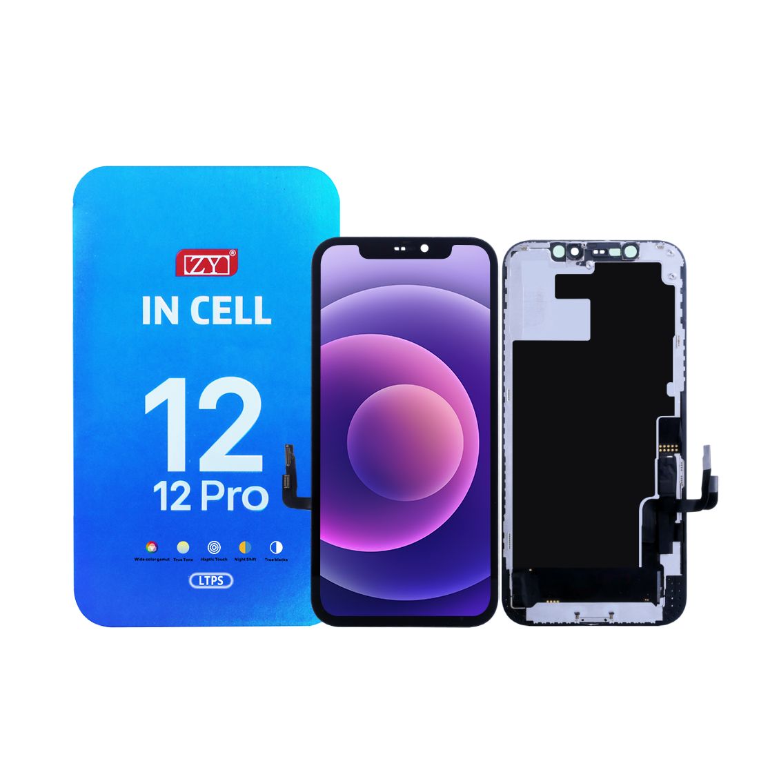 Дисплей для iPhone 12, 12 Pro, ZY In-Cell LTPS FHD