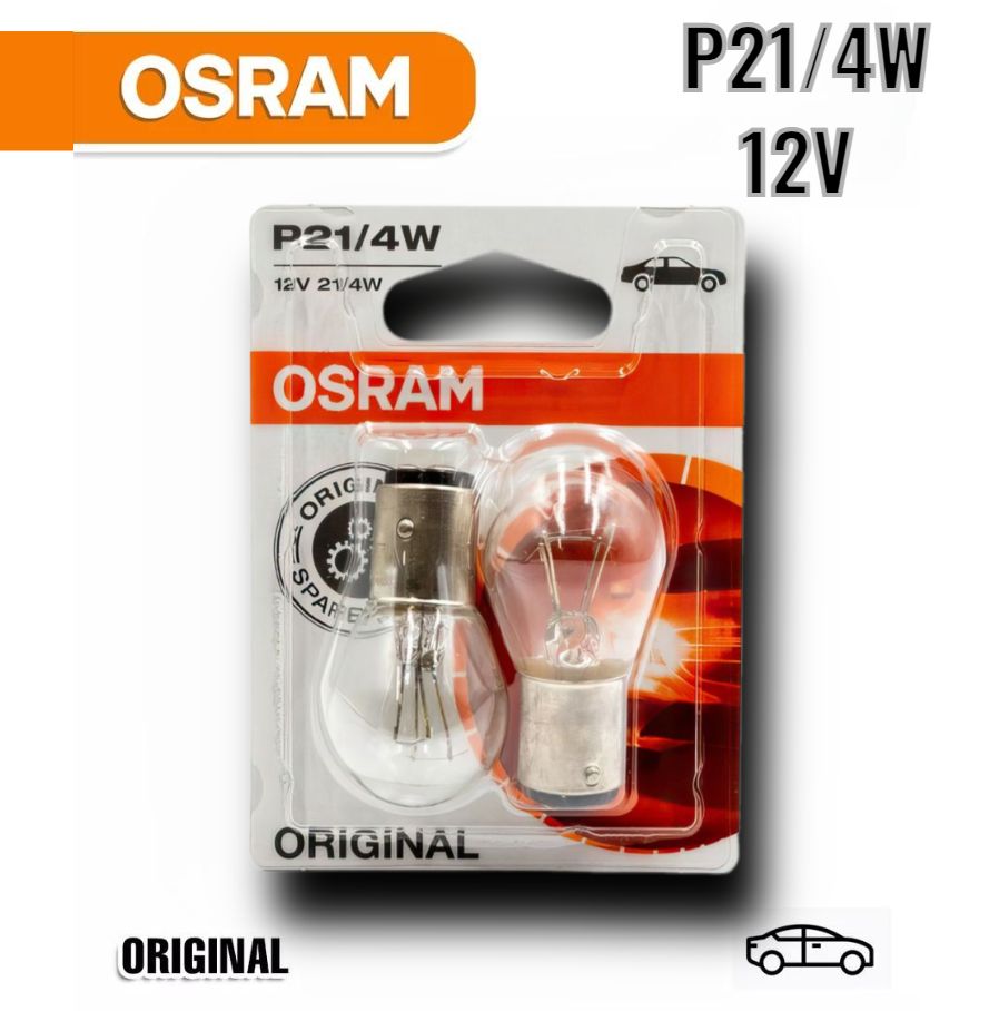 Лампа автомобильная P21/4W 12V OSRAM 722502B