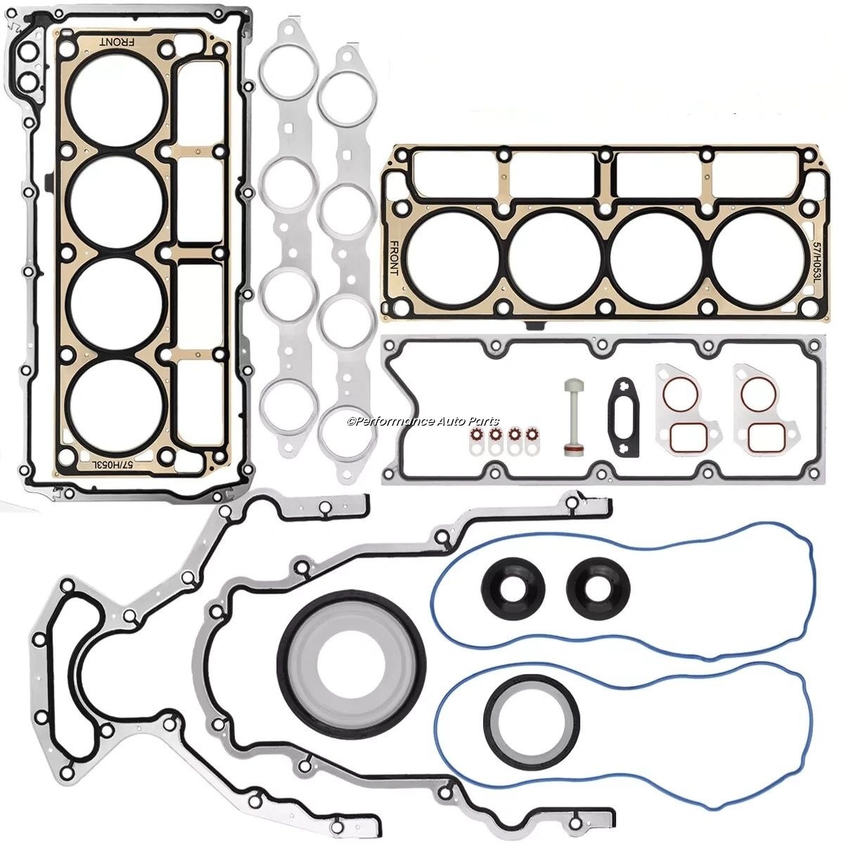 Комплект нижних прокладок 4.8L 5.3L 6.2L OHV LS3 Для Chevrolet Для GMC Для Buick 08-11