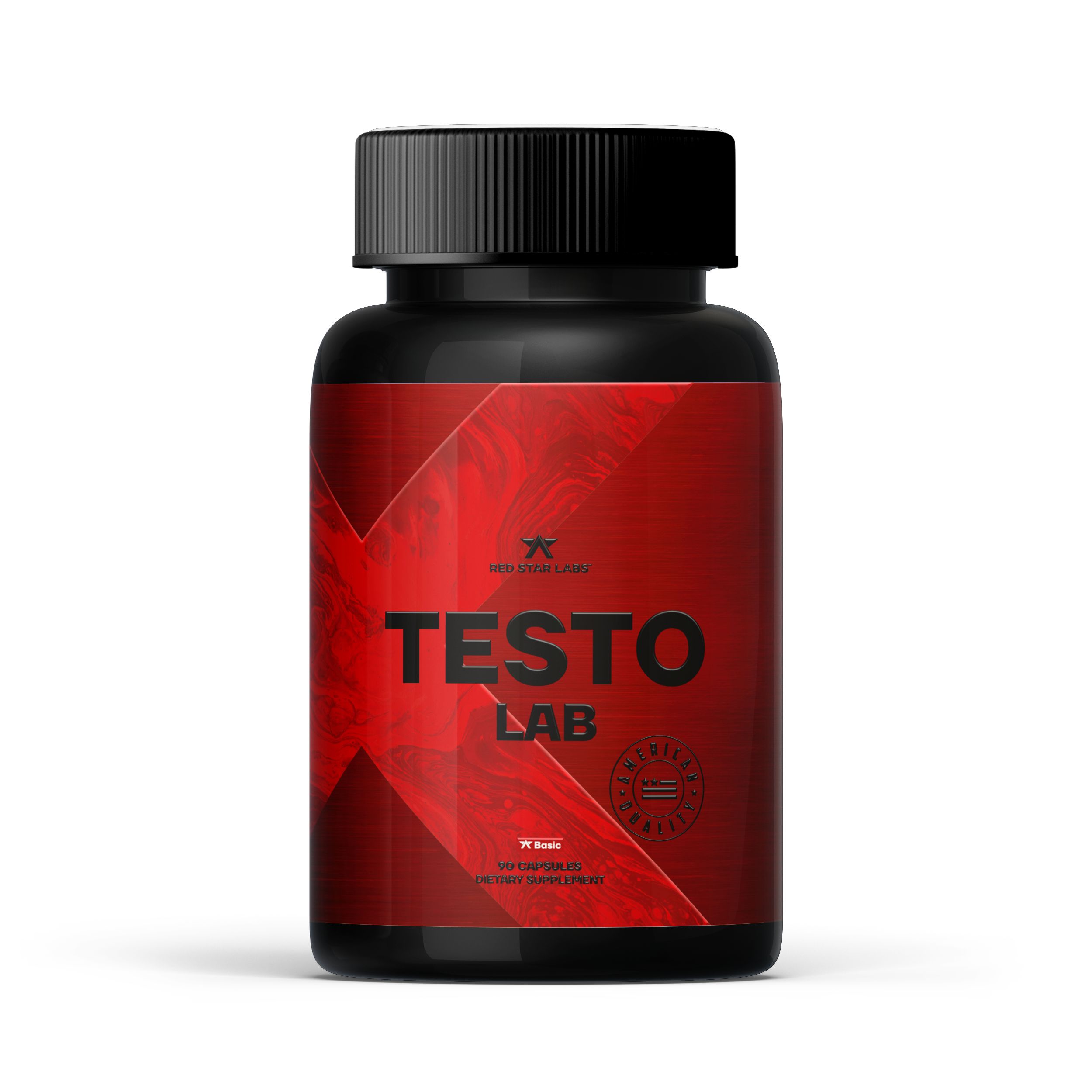 Бустер тестостерона Testo Lab Red Star Labs, 90 капсул