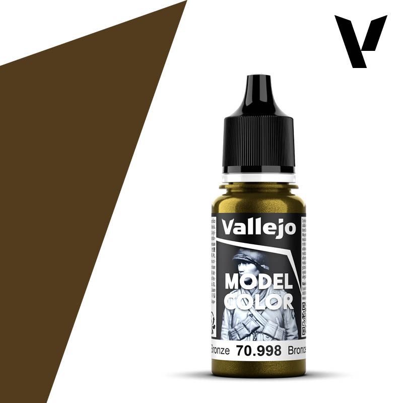 Краска Vallejo серии Model Color - Bronze 70998, металлик (17 мл)