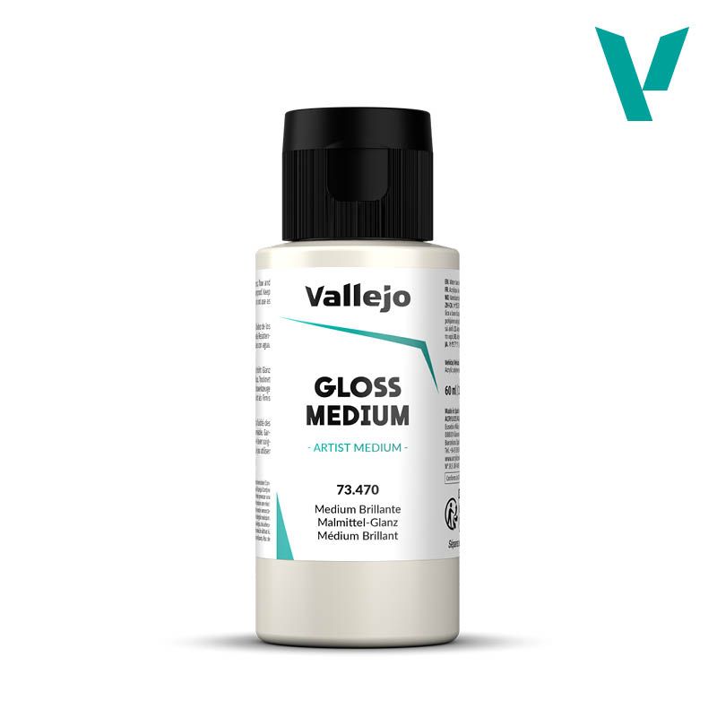 Разбавитель Vallejo GLOSS MEDIUM 470-60ML.