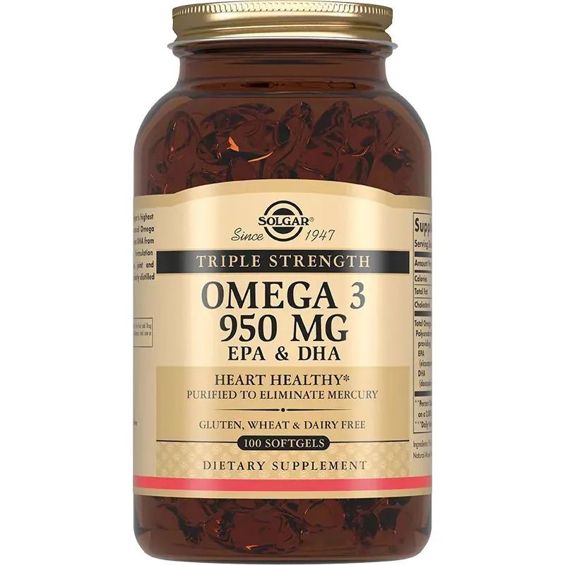 Омега 3 / Omega 3 рыбий жир / 50 мг 100 капсул