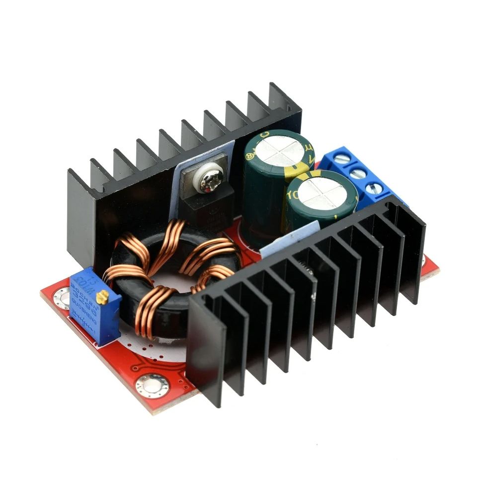 ПовышающийDC-DCпреобразовательс10-32Vдо12-35V10A150Вт