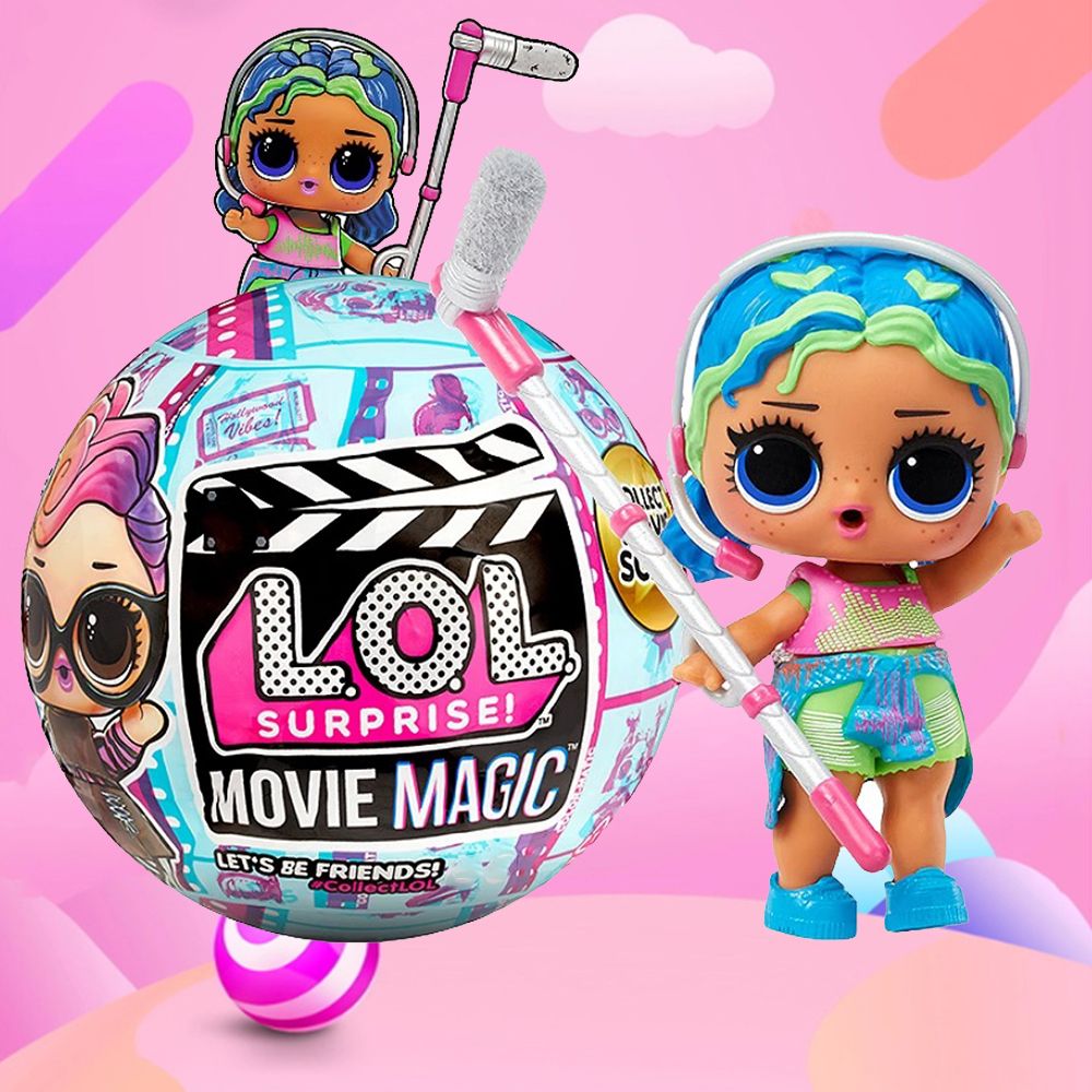 Кукла L.O.L. Surprise Movie Magic Doll, LOL Surprise Movie Magic tots, лол кукла-сюрприз