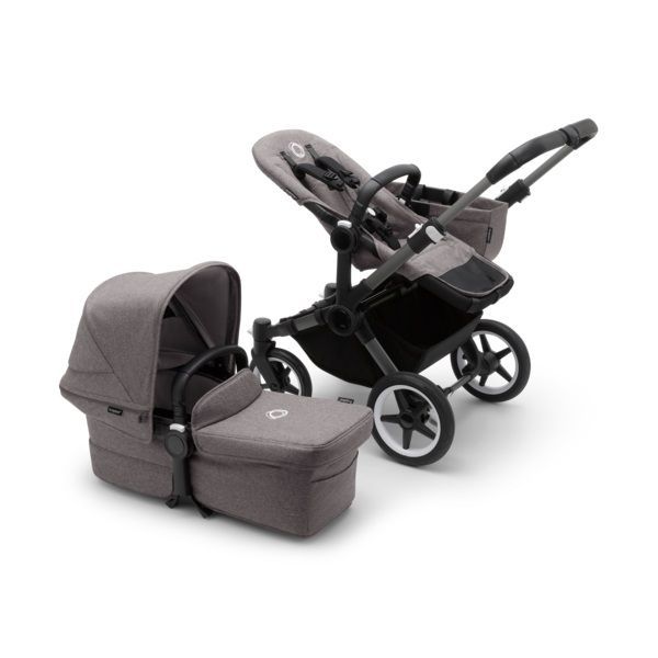 Коляска 2 в1 Bugaboo Donkey 5 Mono complete Graphite/Grey melange/Grey melange 100000001