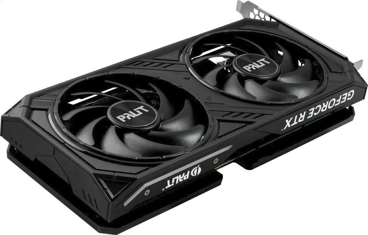 Palit Видеокарта GeForce RTX 4060 Ti Dual 8 ГБ (NE6406T019P1-1048D)