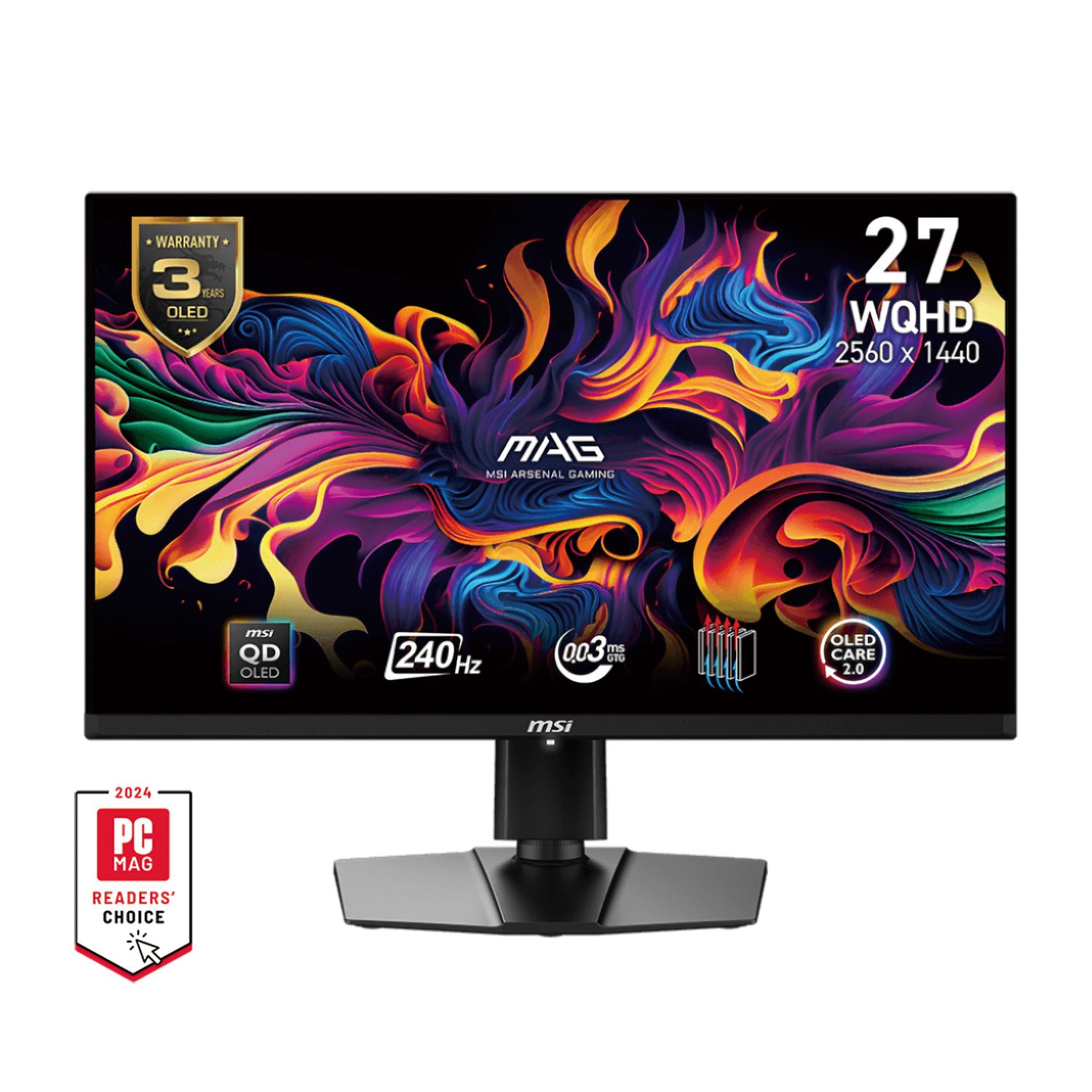 MSI26.5"Монитор271QPXQD-OLEDE2,черный