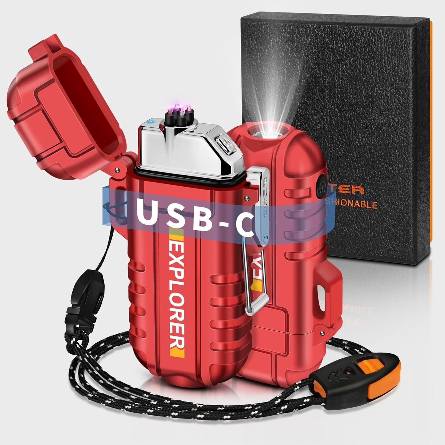 Электронная плазменная подарочная зажигалка с фонариком. Электрическая походная зажигалка для сигарет, сигар и свечей купить на OZON по низкой цене (1696682277)