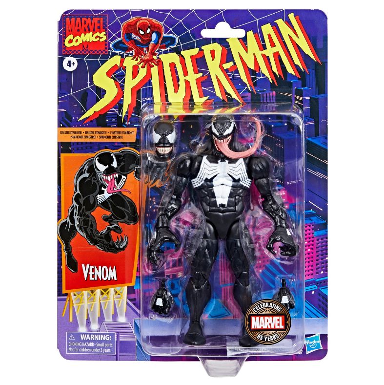 ФигуркаMarvelLegendsRetro:Venom(85thAnniversary)Веном