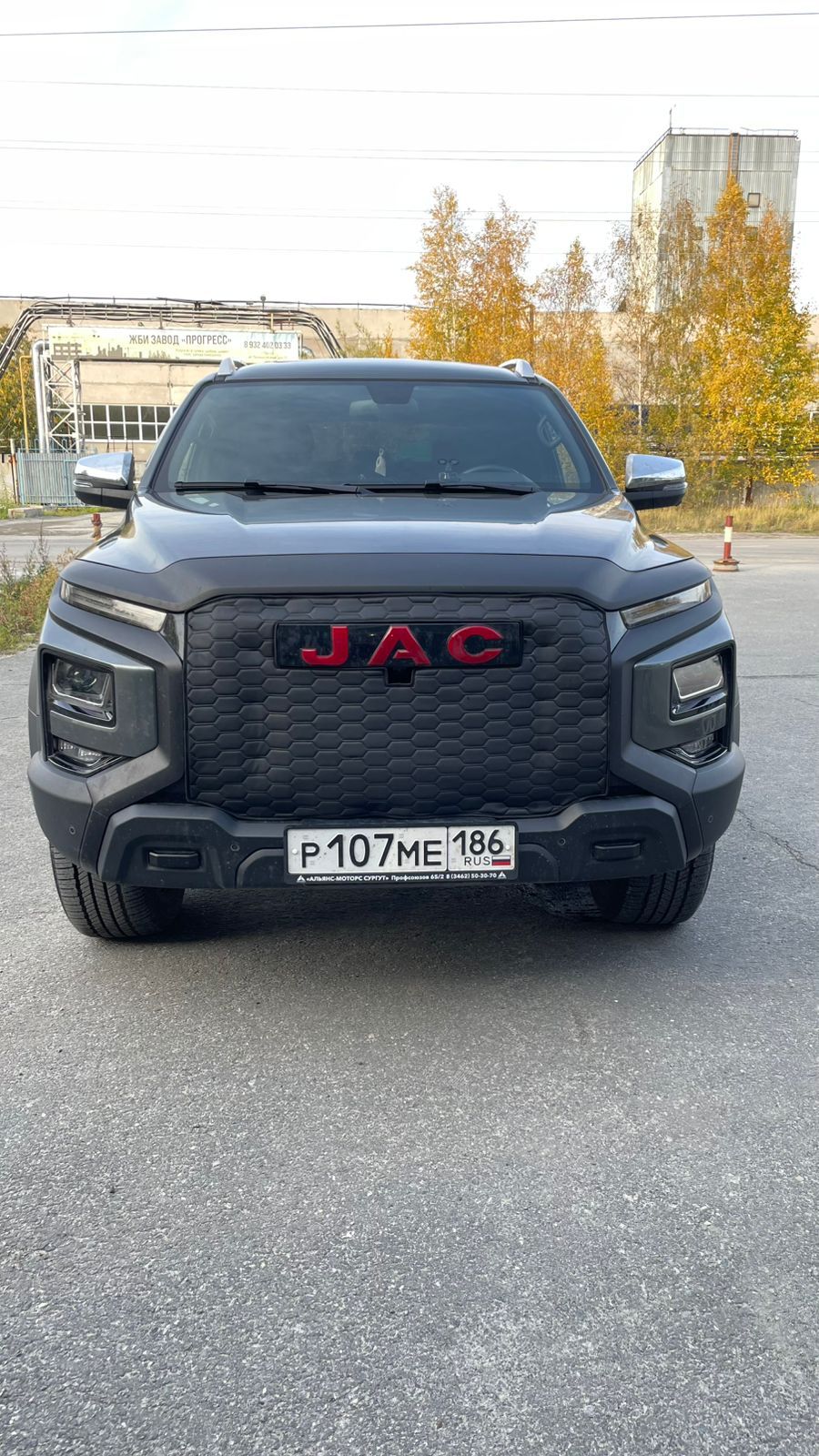 Утеплитель радиатора и бампера для JAC Джак T9 (2024-н.в.)Камера