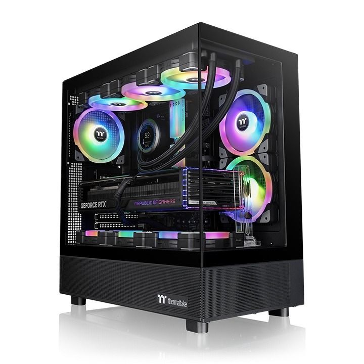 Корпус Thermaltake View 270 TG ARGB черный без БП ATX 9x120mm 2x140mm 1x200mm 2xUSB3.0 audio bott PSU