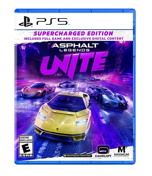 Asphalt Legends UNITE Supercharged Edition PS5 (Русская версия)