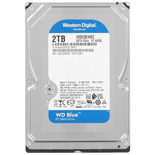 WesternDigital2ТБВнутреннийжесткийдискWD20EARZ(WD20EARZ)