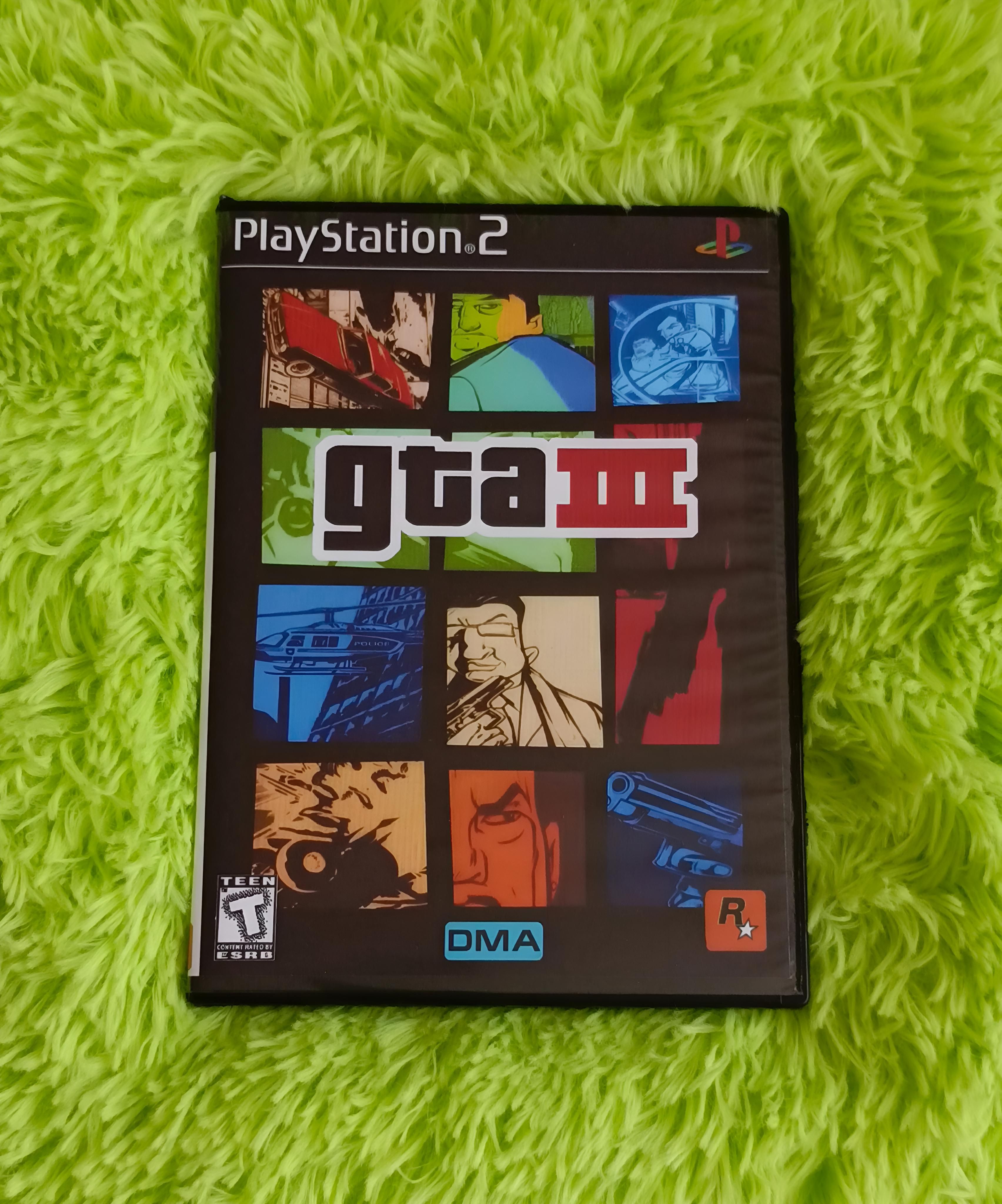 Игра GTA 3 для PS2