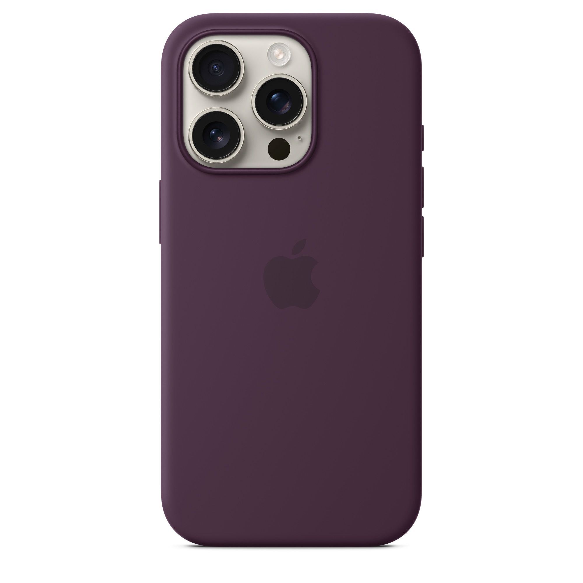 ЧехолсиликоновыйMagSafeдляiPhone16Pro/SiliconeCasewithMagSafe-Plum