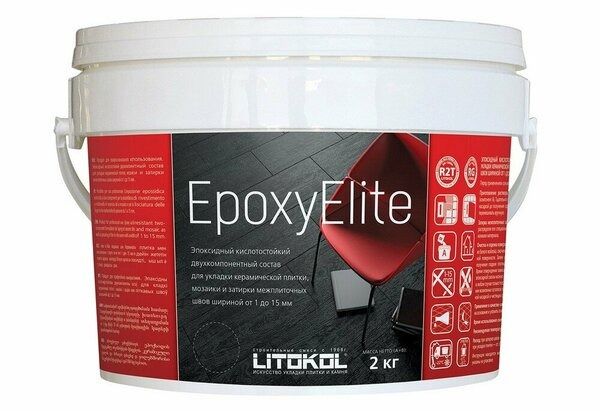 Затирка эпоксидная LITOKOL EPOXYELITE E.01 Зефир (1кг)