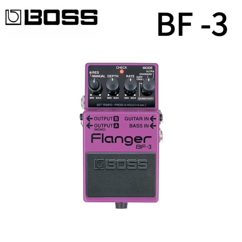 BOSS BF-3 Электрическая бас-гитара Flanger Педаль эффектов Электрическая бас-гитара