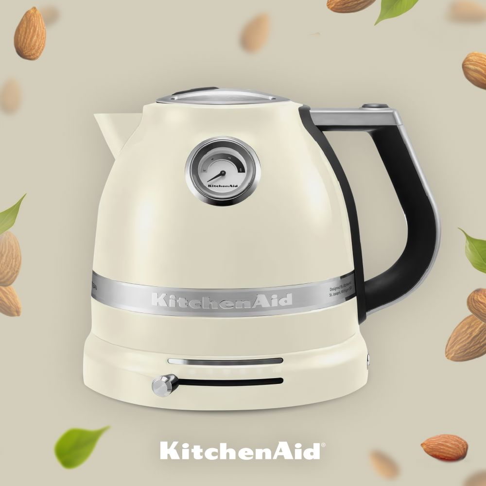 Электрический чайник KitchenAid Artisan 5KEK1522EAC 1.5 л, Кремовый, двойные стенки