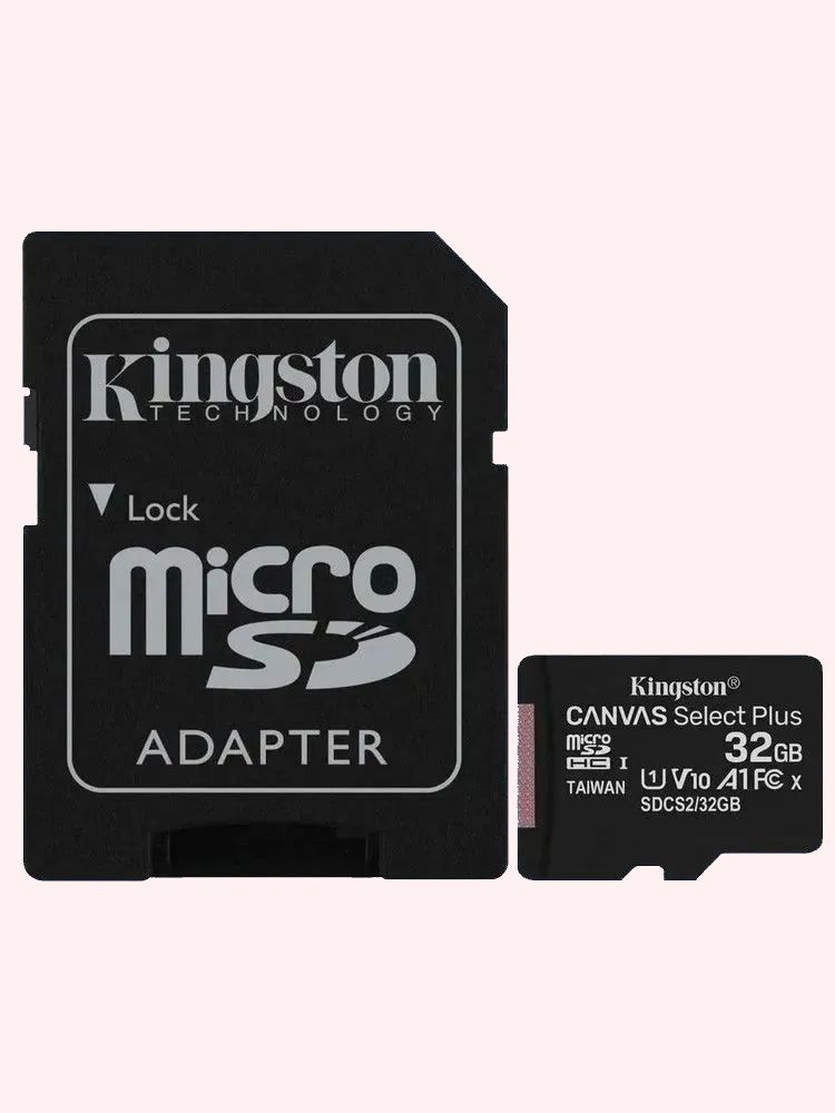 Карта памяти Kingston Canvas A1 microSD 8 ГБ / microSDXC Canvas 8 ГБ / Карта расширения памяти 8 GB