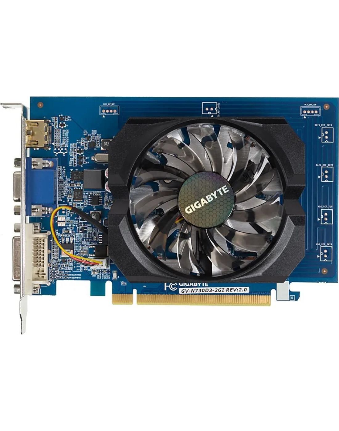 Gigabyte Видеокарта GeForce GT 730 2 ГБ (GV-N3060GAMING OC-8GD 2.0)