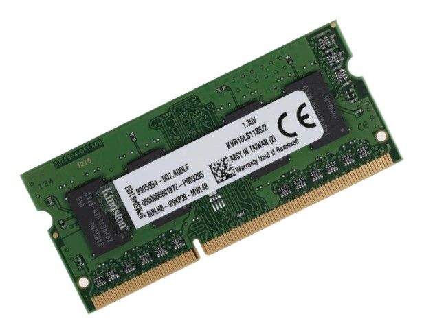 HyperXОперативнаяпамятьдляноутбуковKingstonDDR3PC128001600Mhz1x2ГБ(МодельKVR16LS11S6/2)