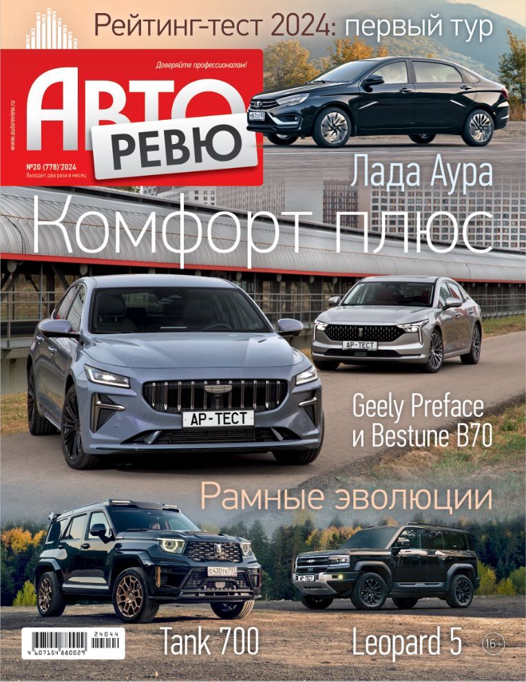 Журнал Авторевю №20 (2024)