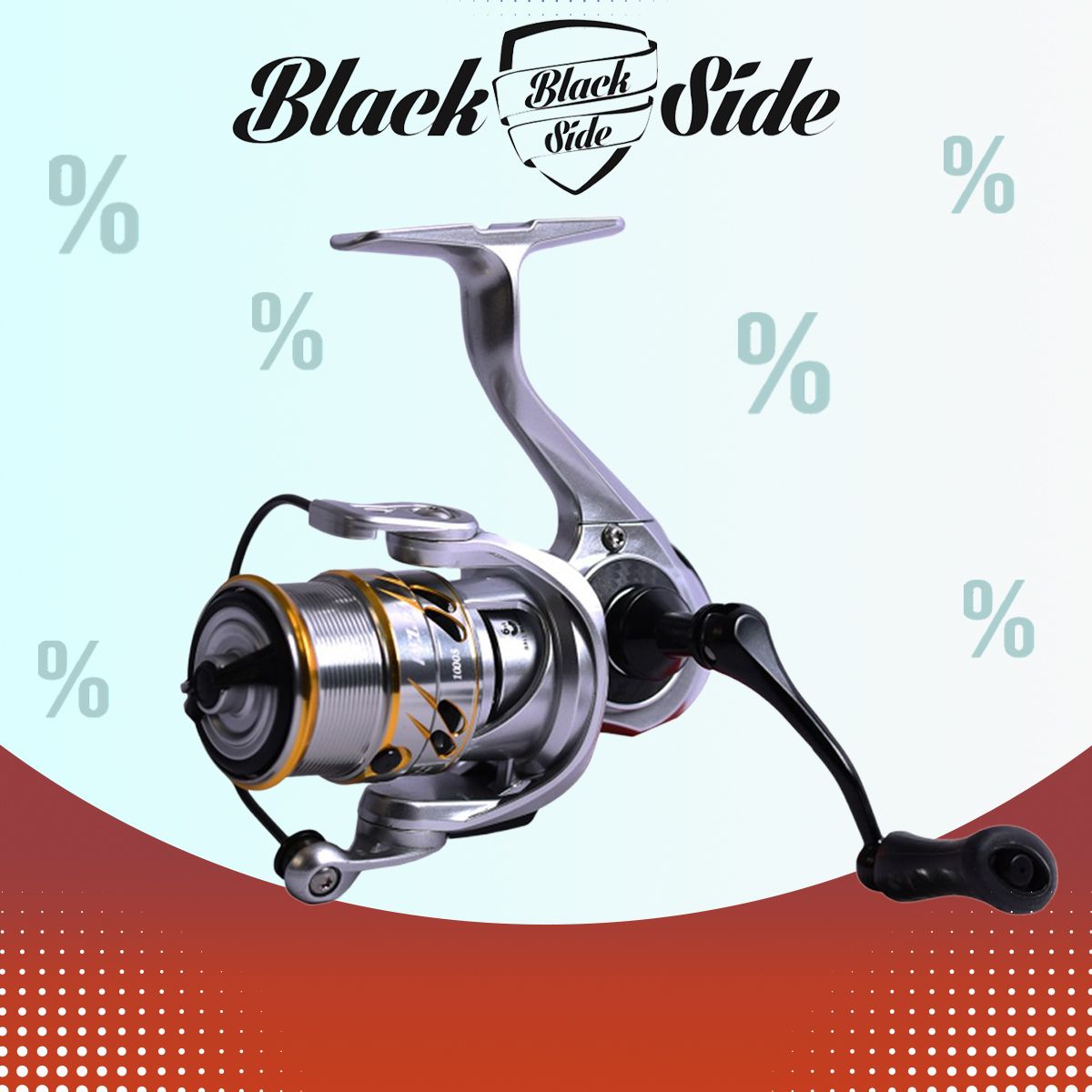 Катушка безынерционная Black Side RELIZ 1000S NANO (6+1 подш.)