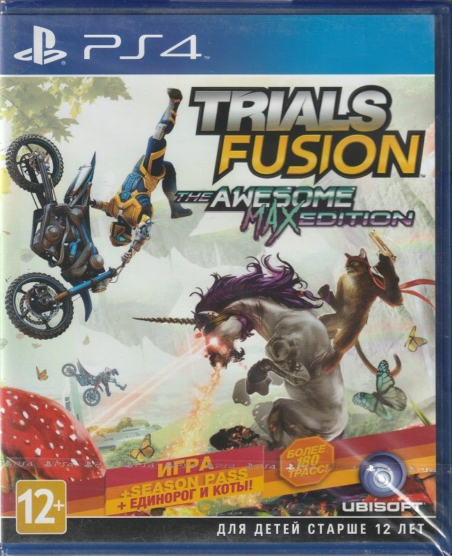 Игра игра Trials Fusion Awesome Max Edition (Русская обложка) (PlayStation 4, Английская версия)