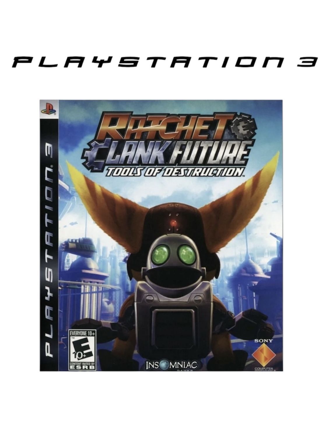 Игра Ratchet and Clank Future Tools Of Destruction (PlayStation 3, Английская версия)