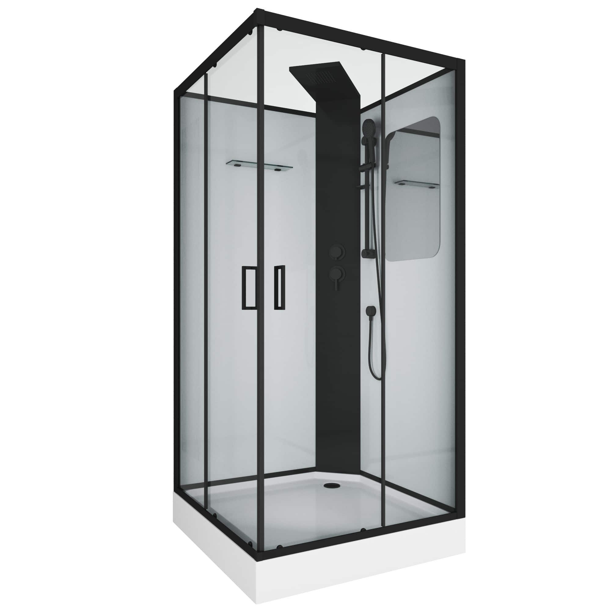 Душ.каб. GR251Q (90*90*217) GROSSMAN ELEGANS 5 мест