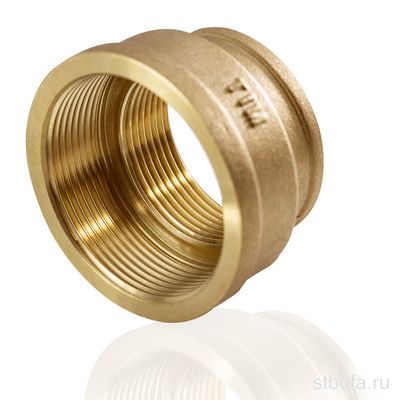 Муфта переходная. латунная 1/2" * 2" г/г TIM