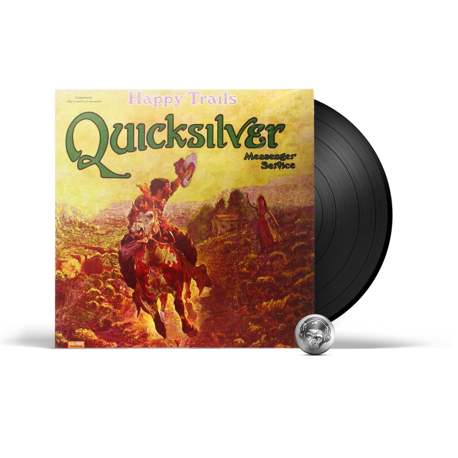 Виниловая пластинка Quicksilver Messenger Service - Happy Trails (Analogue) (1LP) 2009 Pure Pleasure