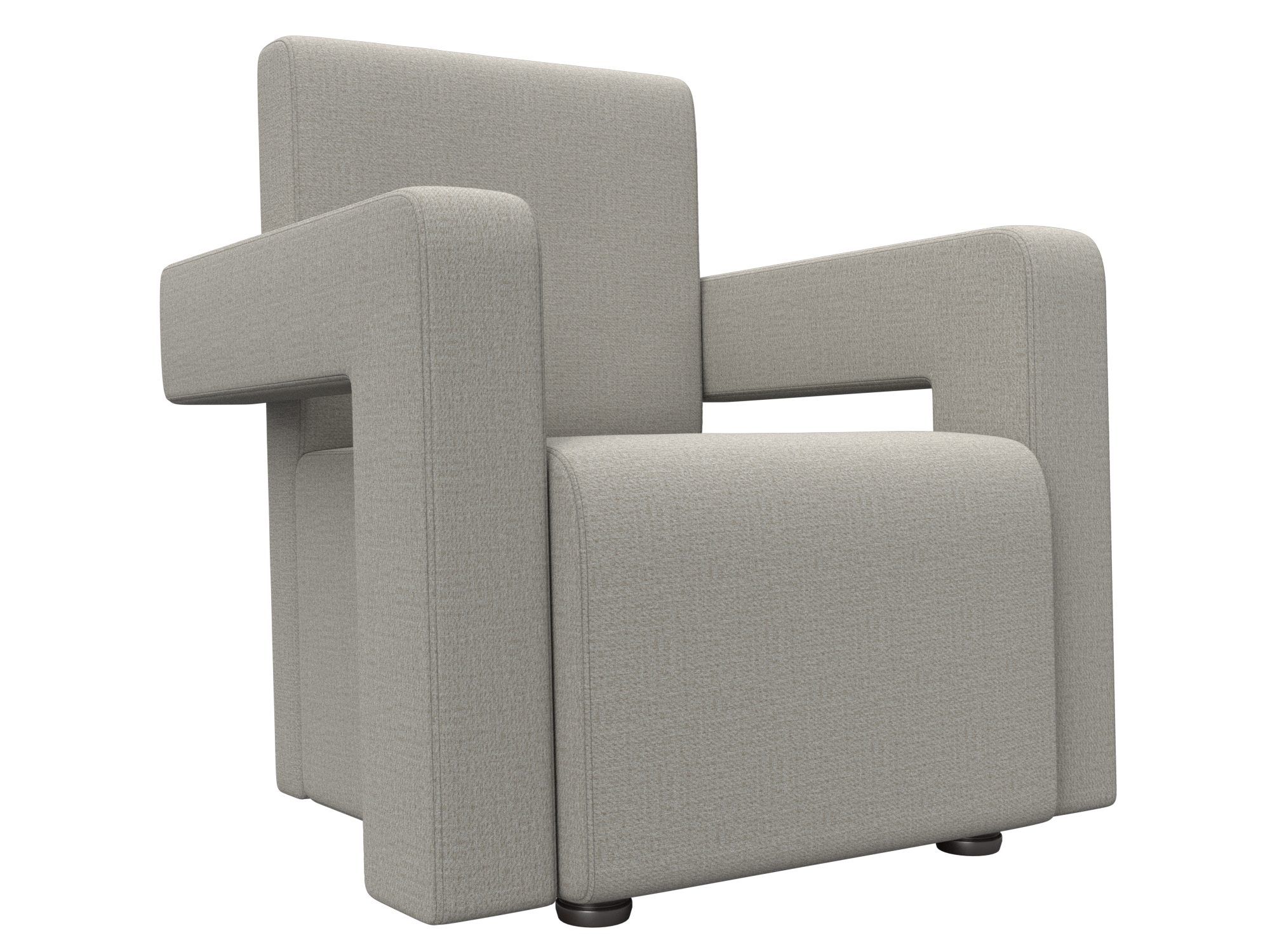 Кресло Рамос, рогожка, механизм нераскладной, Амур бежевый, 72x64x87см. Хит Диванов