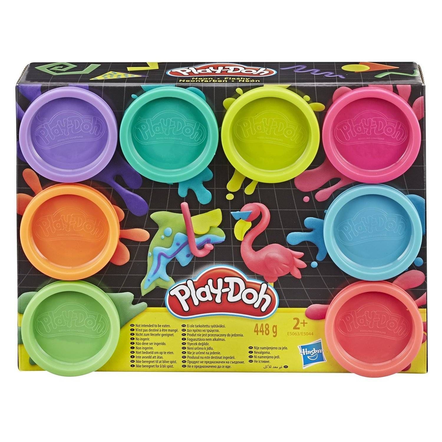 Масса для лепки Play-Doh Neon 8шт