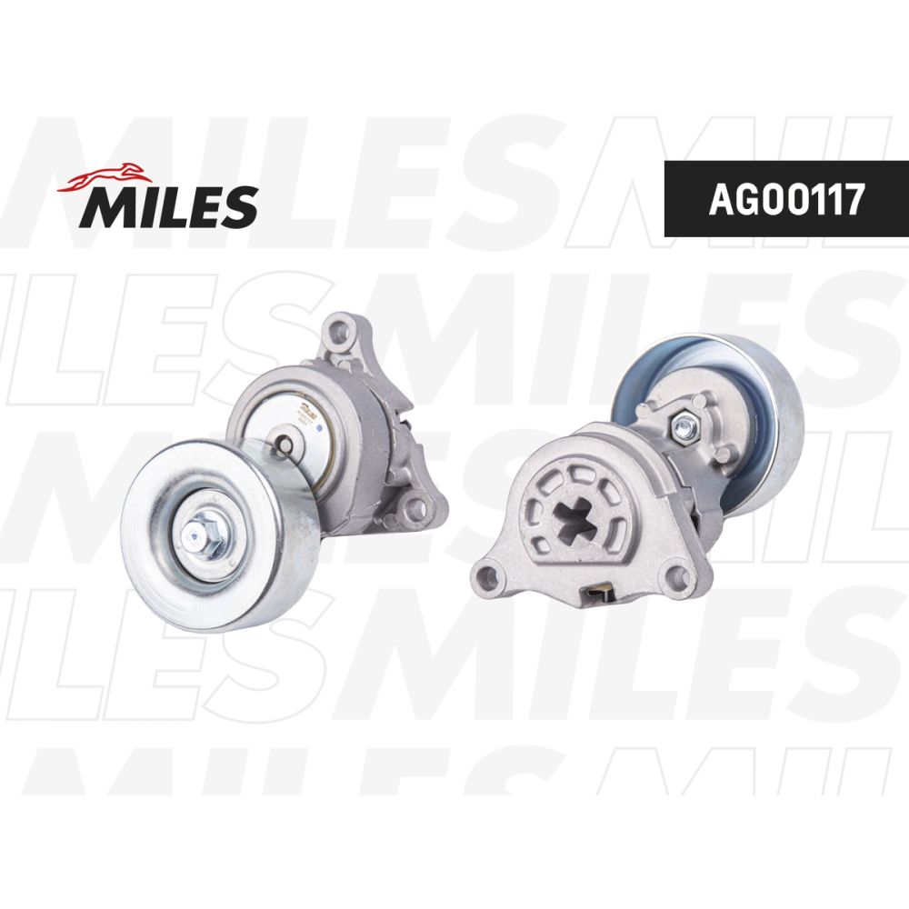 Натяжитель MILES AG00117 приводного ремня LEGACY 03- TRIBECA 04- MILES AG00117, oem 23769AA000