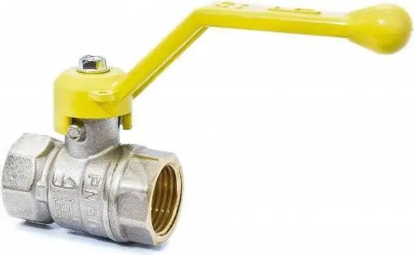 Кран шаровой LD Pride Gas 47.351.15 1/2" гайка-гайка